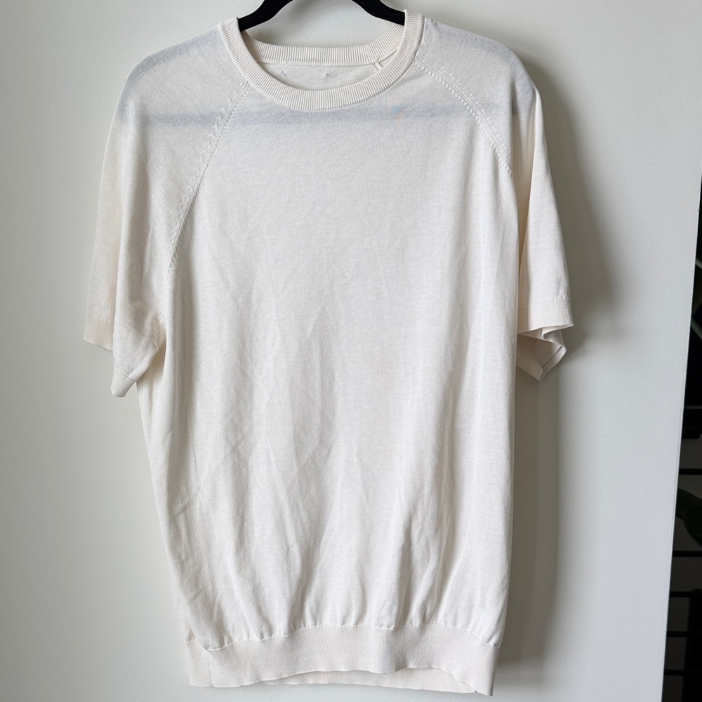 Cotton Silk Short sleeve shirt